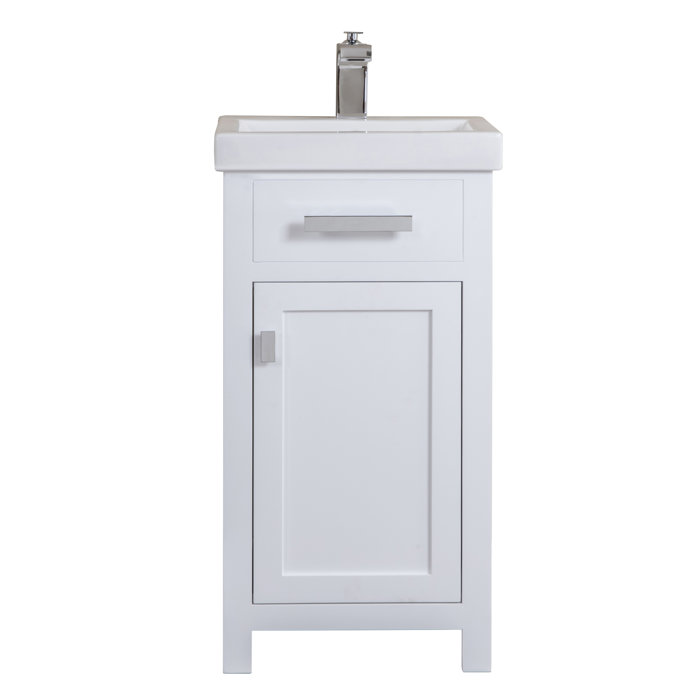 Joss & Main Caitlyn 17.3" Single Bathroom Vanity Set & Reviews Wayfair
